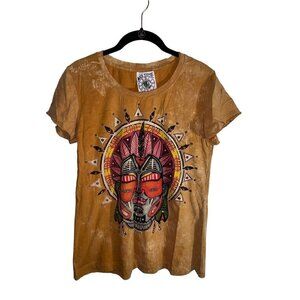NO TIME Thailand Clothing 100% Cotton Acid Graphic Short Sleeve T-Shirt